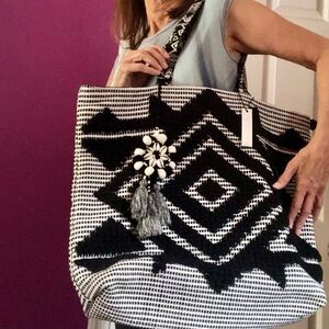 20”x 20” LARGE IKAT/TRIBAL TOTE